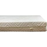Puuf Sleep Orto Bebek Yatağı Organik Pamuk Malzeme ile 15 cm Yükseklikte Krem Renk - 70 x 130 cm
