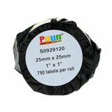 Puun DYMO LW S0929120 ÇOK AMAÇLI Muadil ADRES ETIKETI (750 Etiket/Paket) (25mm x 25m) LabelWriter LW310, LW320, LW330, LW400, LW450, Twin, Duo, 4XL