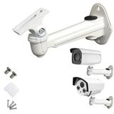 PUYREEINN Evrensel CCTV Güvenlik Kamera Montajı, IP Kamera Montaj Braketleri, Alüminyum Alaşımlı Kapalı/Açık Duvar Tavan Montaj Tutucu Stand Monitör Döner Braket (1 Paket)