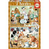 Puzzle 4 Yaşından Büyük Çocuklar Için 48 Parça | Orman Hikayeleri, 2 x 48 Parça Yapboz, 4 Ya