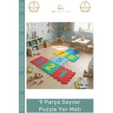 #Puzzle 9 Parça Eğitici Yumuşak Eva Rakamlı Çocuk Oyun Alanı Koruyucu Sayılar Puzzle Yer Matı
