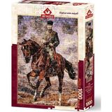 Puzzle Atatürk Sakarya Isimli Atıyla Kolaj 1000 Parça Puzzle