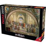 Puzzle - Atina Okulu / 3000 Parça Puzzle, #4933