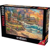 Puzzle - Deniz Feneri / 3000 Parça Puzzle, #4934