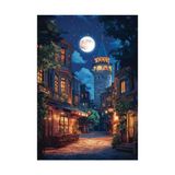 Puzzle - Dolunayda GALATA,500 Parça Puzzle, #3643