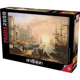 Puzzle - GÜNBATIMI,2000 Parça Puzzle, #3970