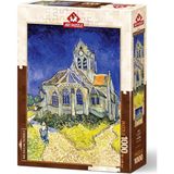 Puzzle Kilise, Vincent Van Gogh 1000 Parça Puzzle