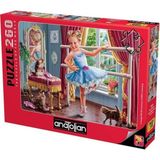 Puzzle - Minik Balerin / 260 Parça Puzzle, #3333