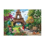 Puzzle - Paris Baharı / 500 Parça Puzzle, 3627 - 01-Mavi
