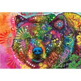 Puzzle - Sevimli Ayı / 500 Parça Puzzle, 3629 - 01-Mavi