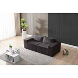 Puzzle Sofa Koltuk Tamamen Sünger - Antrasit