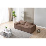 Puzzle Sofa Koltuk Tamamen Sünger - Bej