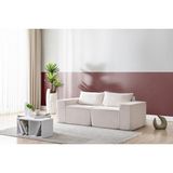 Puzzle Sofa Koltuk Tamamen Sünger - Krem