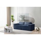 Puzzle Sofa Koltuk Tamamen Sünger - Lacivert