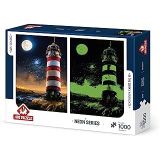 Puzzle Yıldız Kapısı 1000 Parça Neon Puzzle