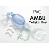 Pvc Ambu Seti Yetişkin Suni Solunum Maskesi Airway Ambu Pvc Disp