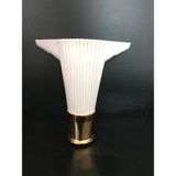 PVC Burada Asya Çizgili 15 cm Beyaz / Gold Mobilya Ayağı- Dolap, Koltuk , Tv Ünitesi Ayağı
