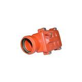 Pvc Çekvalf 125 Mm. Kilitli, Metal Klapeli, Su Terazili