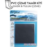 Pvc Çizme Tamir Yaması - Antrasit - Tulum Çizme / Kasık Çizme