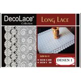 PVC Dantel Buzdolabı ve Dolap Çekmece Raf Sehpa Örtüsü En:50 CM