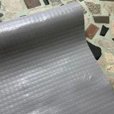 Pvc Desenli Zemin Kaplama Muşambası 2Mm 1X5 Metre Kaymaz Araç Konteyner Oto Taban Kaplaması Gri