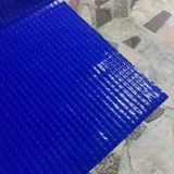 Pvc Desenli Zemin Kaplama Muşambası 3Mm 1X5 Metre Kaymaz Araç Konteyner Oto Taban Kaplaması Mavi