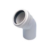Pvc Dirsek 50X45-Lavabo Gider Borusu 45˚ Dirsek