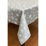 Pvc Elyaf Tabanlı Silinebilir Muşamba Masa ÖRTÜSÜ_KAR_1096 - Gri - 140 x 160 cm