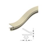 Pvc Eski Kapı Pencere Fitili Contası 25 Metre Siyah
