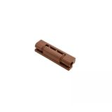 Pvc Kapı Menteşesi Alüminyum 100Mm Kahverengi 8003