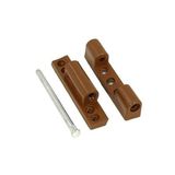 PVC Kapı Menteşesi, Kahverengi, 90 mm, Pimapen Pencere ve Kapılar için