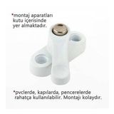 Pvc Kapı Pencere Emniyet Kilidi - ÇELİK - 6 Adet