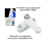 Pvc Kapı Pencere Emniyet Kilidi - Düğmeli Pimapen Kilidi - Çelik - 1 - Altın
