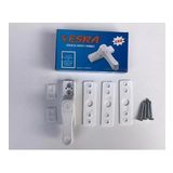 Pvc Kapı Pencere Güvenlik Kilidi Emniyet Çocuk Kilidi BEYAZ 5 ADET