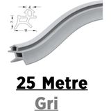 Pvc Kapı ve Pencere Fitili 25 Metre Gri - 4*7*11