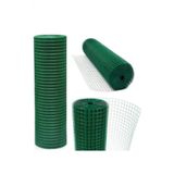 Pvc Kapli Puntali Tel100cm Enınde 25M Uzunlugunda-12Mmx12mm Goz Arasında Kumes Telı-Kafes Telı