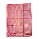 Pvc Kare Paspas 120 x 250 cm Kırmızı Banyo Kaymaz Yer Zemin Matı