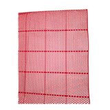 Pvc Kare Paspas 90 x 200 cm Kırmızı Banyo Kaymaz Yer Zemin Matı