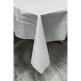 Pvc kaymaz elyaf tabanlı Silinebilir Muşamba Masa Örtüsü_50D - Gri - 140 x 300 cm
