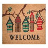 PVC Koko Paspas Birdshouse 40x60 cm Desenli