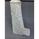 Pvc Küpür Dantel Raf ve Dolap Örtüsü Runner (Beyaz) - 50 x 300 cm