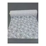 Pvc Küpür Dantel Raf Ve Dolap Örtüsü Runner (Beyaz)