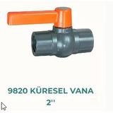 Pvc Küresel Vana 2 Parmak