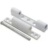 PVC Menteşe, Beyaz Kapı Menteşesi, 90 mm, Pimapen Uyumlu