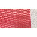 Pvc Paspas 90 x 200 cm Kırmızı Banyo Kaymaz Yer Zemin Matı S-Mat Zincir Desen