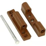 PVC Pencere Menteşesi, Kahverengi, 74mm, Pimapen Uyumlu