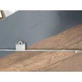Pvc Pimapen Geniş Göbek İspanyolet 40 Göbek İspanyolet Balkon Kapı Kilidi - 180cm