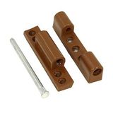 Pvc Pimapen Kapi Pencere Mentesesi Metal 90 Mm Acik Kahverengi