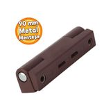 Pvc Pimapen Kapı Pencere Menteşesi Metal 90 mm Koyu Kahverengi