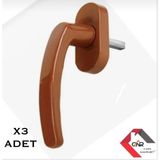 Pvc Pimapen Pencere Kolu X3 Adet (A.meşe)